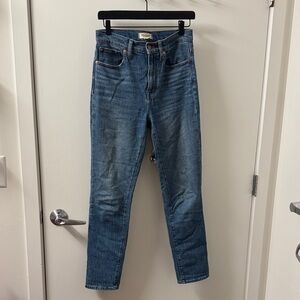 Madewell High-rise Slim Boyjean Size 25